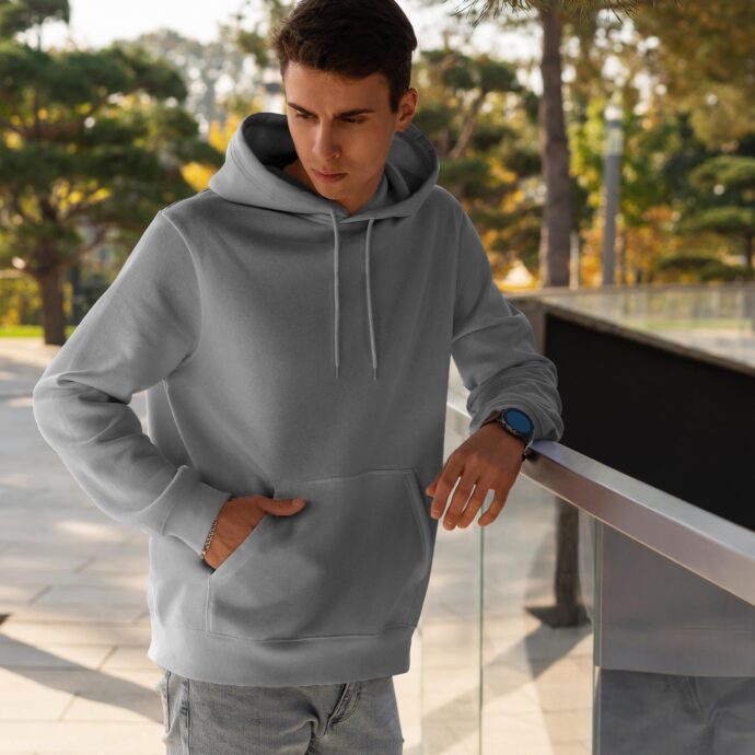 ⁦Sweat Capuche Coton⁩ - الصورة ⁦6⁩