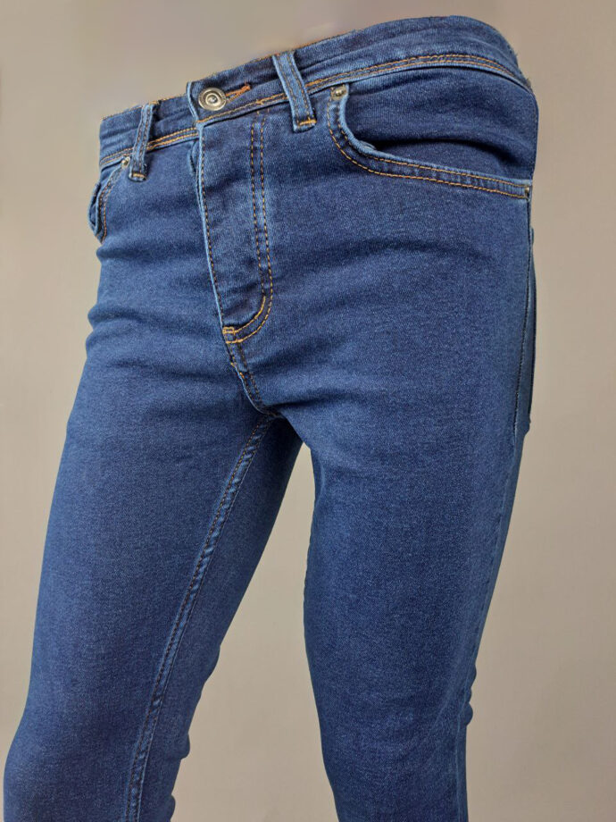⁦Pantalon Jean Simple⁩ - الصورة ⁦3⁩