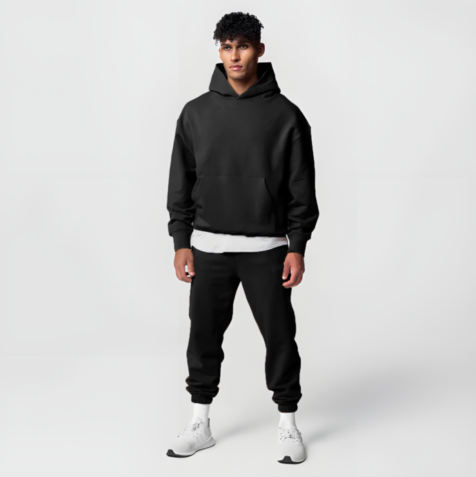 Ensemble oversize coton